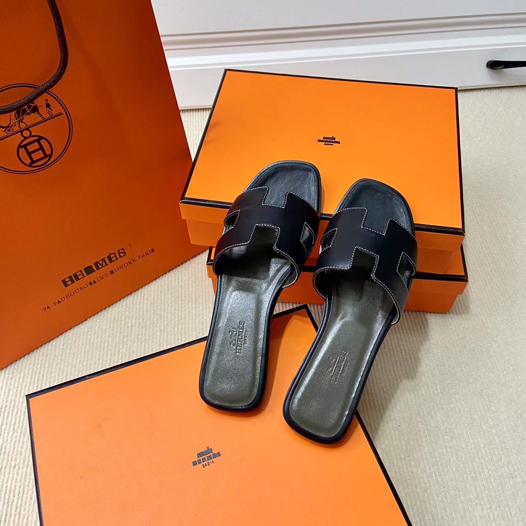 에르메스 올수공 오란 슬리퍼 샌들 스위프트 93